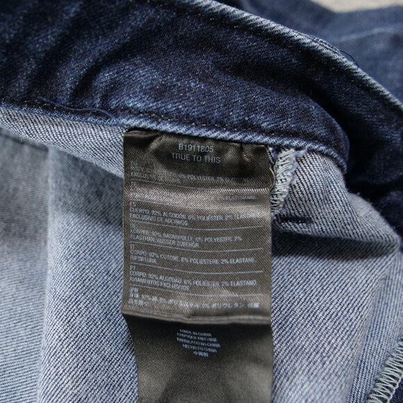 Volcom Jeans Womens 24 W Plus Blue Skinny Ankle Legging Fit Stretch Zip Fly - Picture 9 of 16